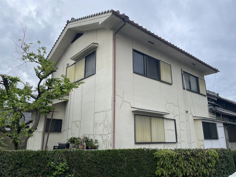 外壁塗装 堺市・塗替え例