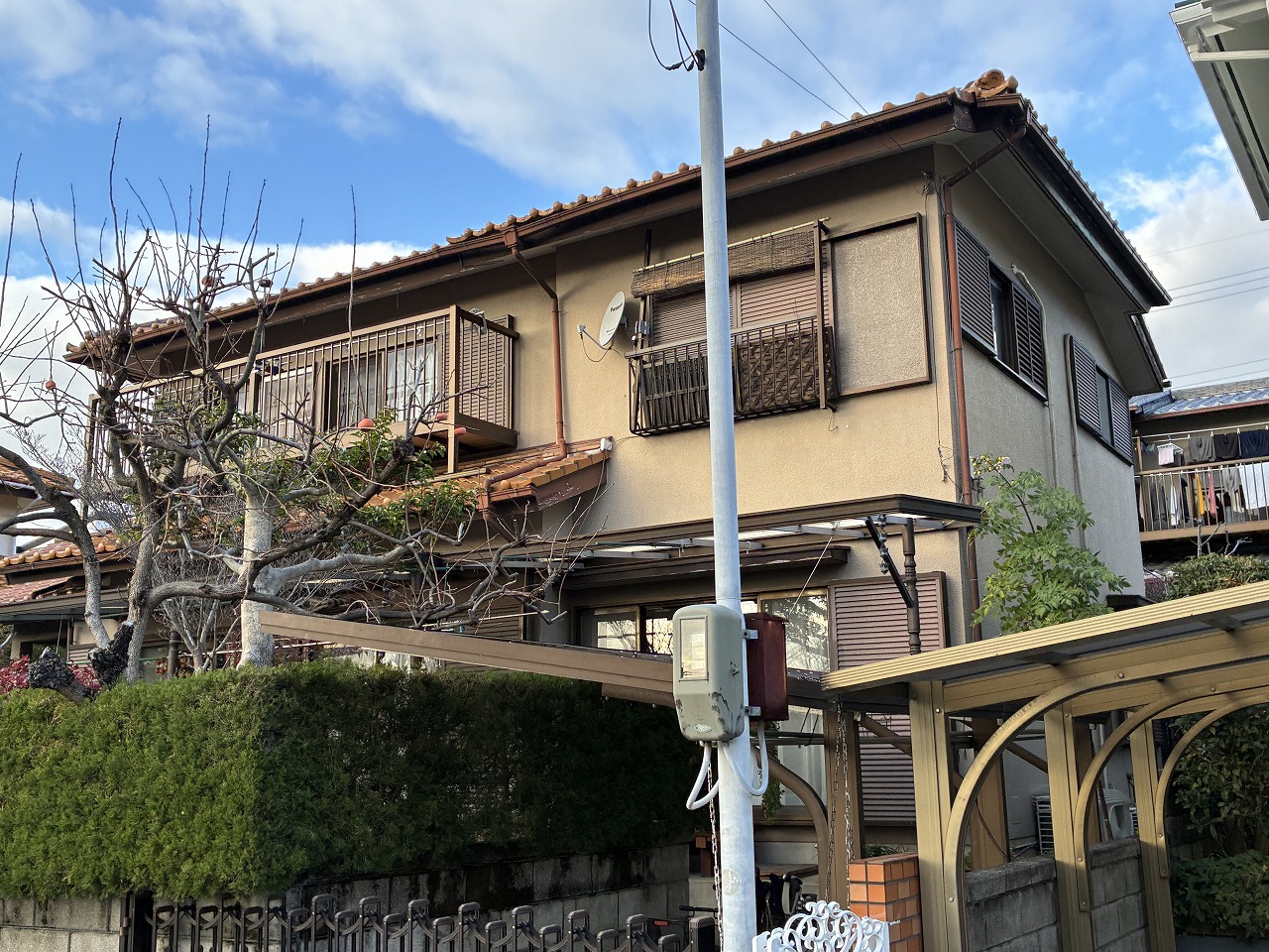 外壁塗装 堺市・塗替え例